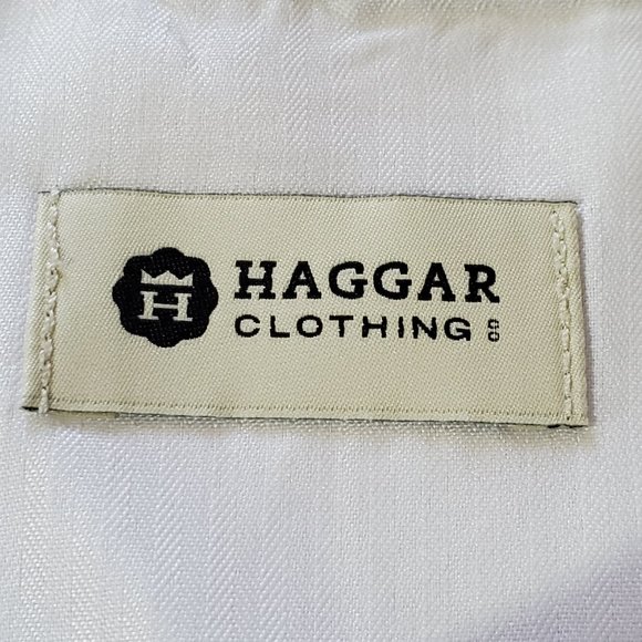 HAGGAR Khaki Classic Fit Dress Pants, 36W X 34L - Picture 5 of 6